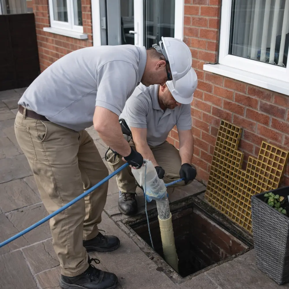Blocked drain repair service in Battersea